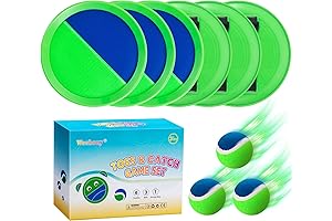 3 balls & 6 paddles, Catch and Toss Game