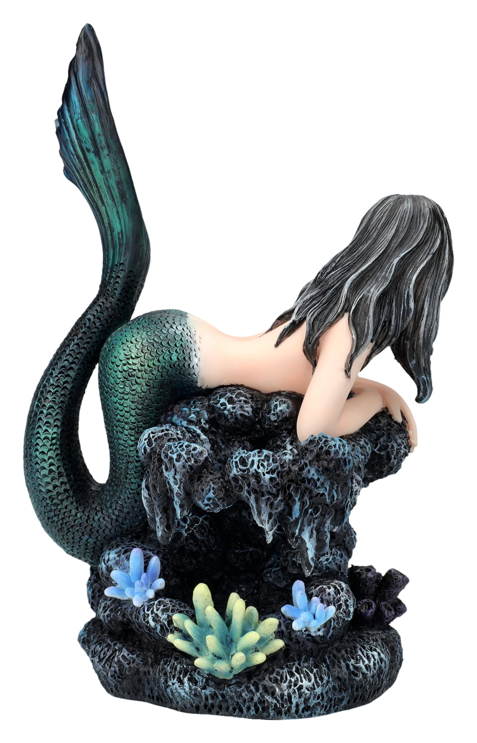 Amazon.com: Pacific Giftware Gothic Mermaid Figurine with Sea