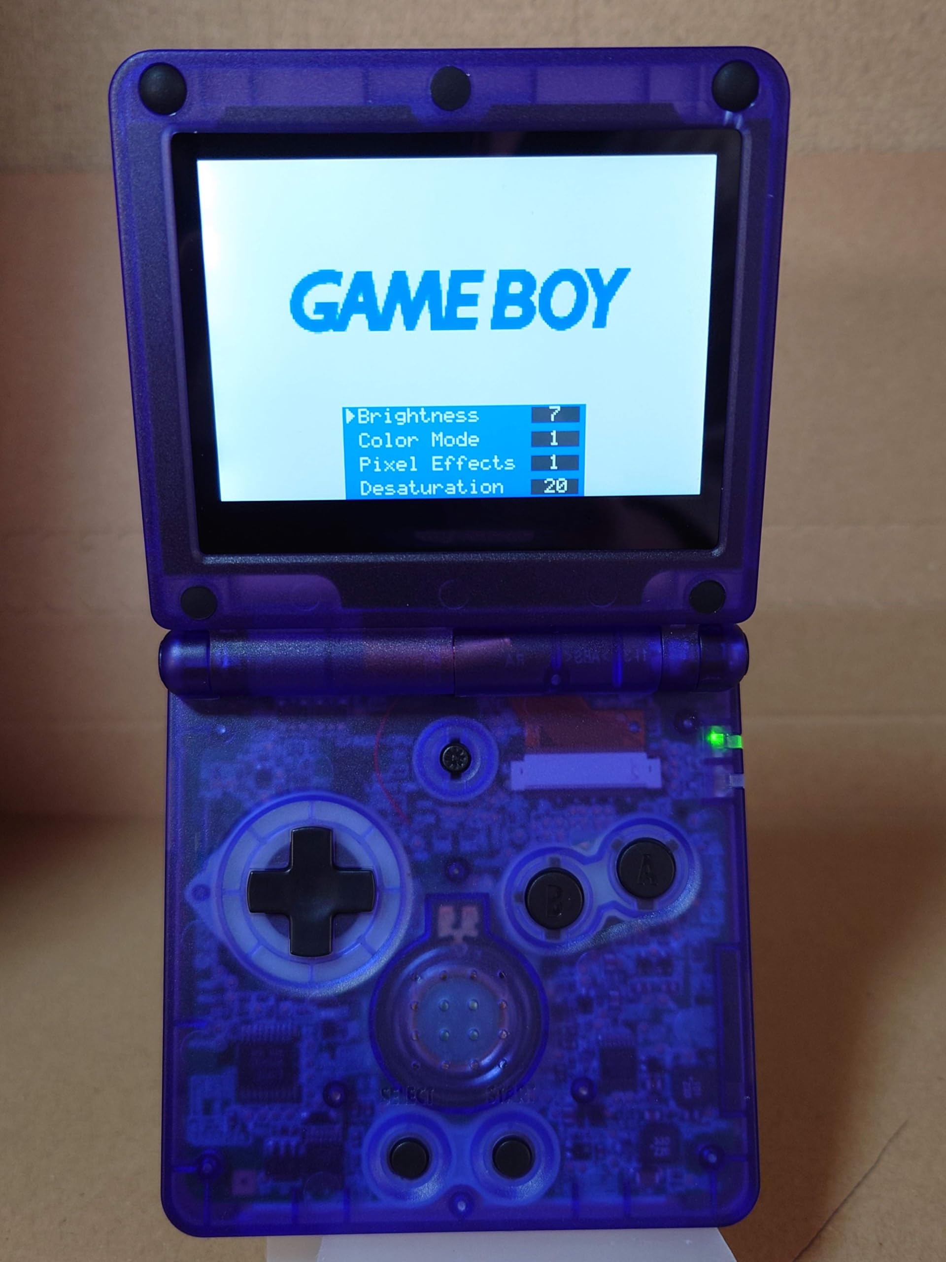 Amazon | 【IPS V7】 整備済 換装済 勇者の ゲームボーイアドバンスSP