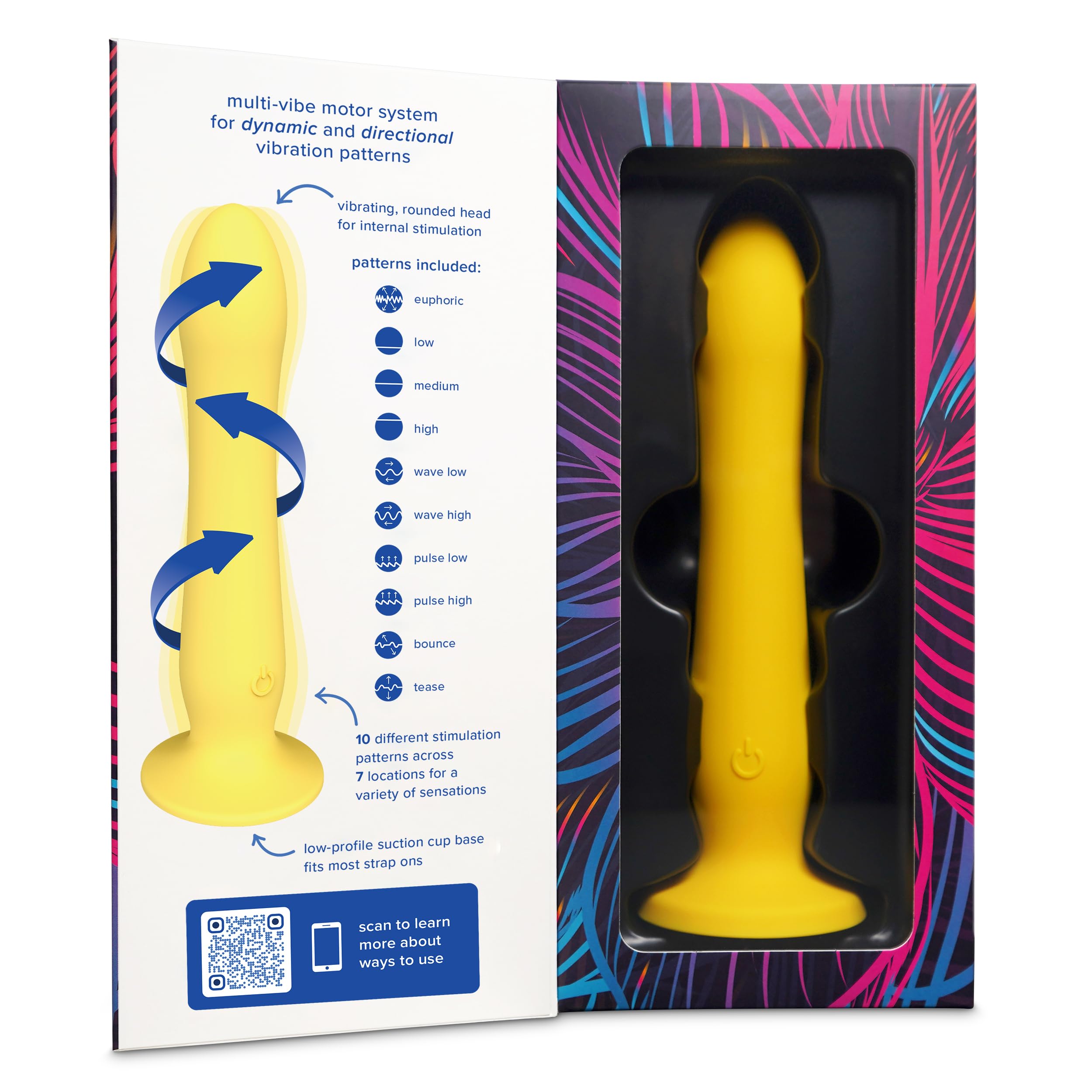 plusOne Realistic Dildo Vibrator Image 5