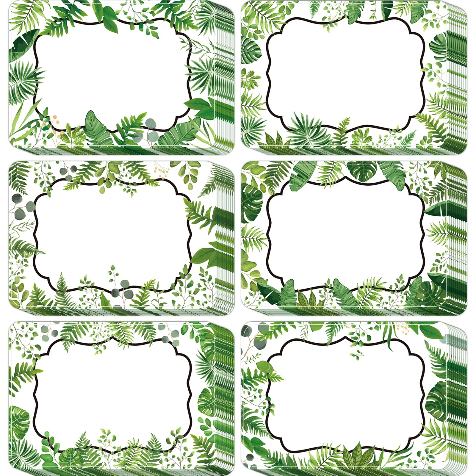 Boho Free Printable Leaf Name Tags Boho Free Printable Leaf Name Tags