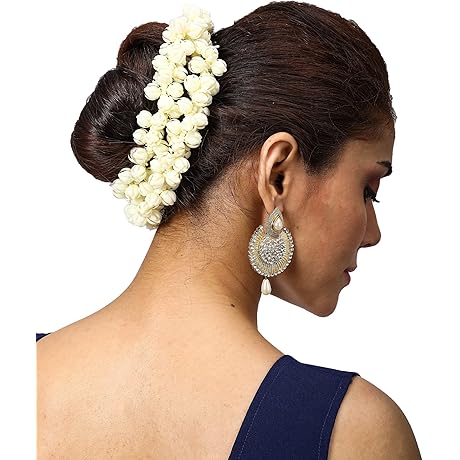 Artificial Jasmine Hair Accessory - The Enchanting Fragrance of Nature
