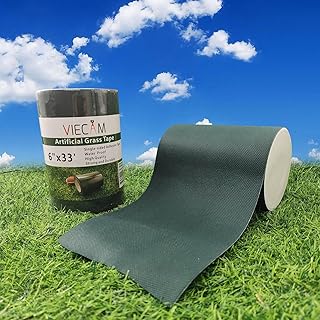 6" x 33' Turf Tape Artificial Grass Seam Tape - Self-Adhesive for Artificial Turf, Lawn, Fake Grass Carpet - 6" x 33' Roll