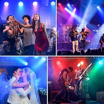 Amazon.co.jp: ZonQoonz 36LED RGB 舞台照明 ステージライト