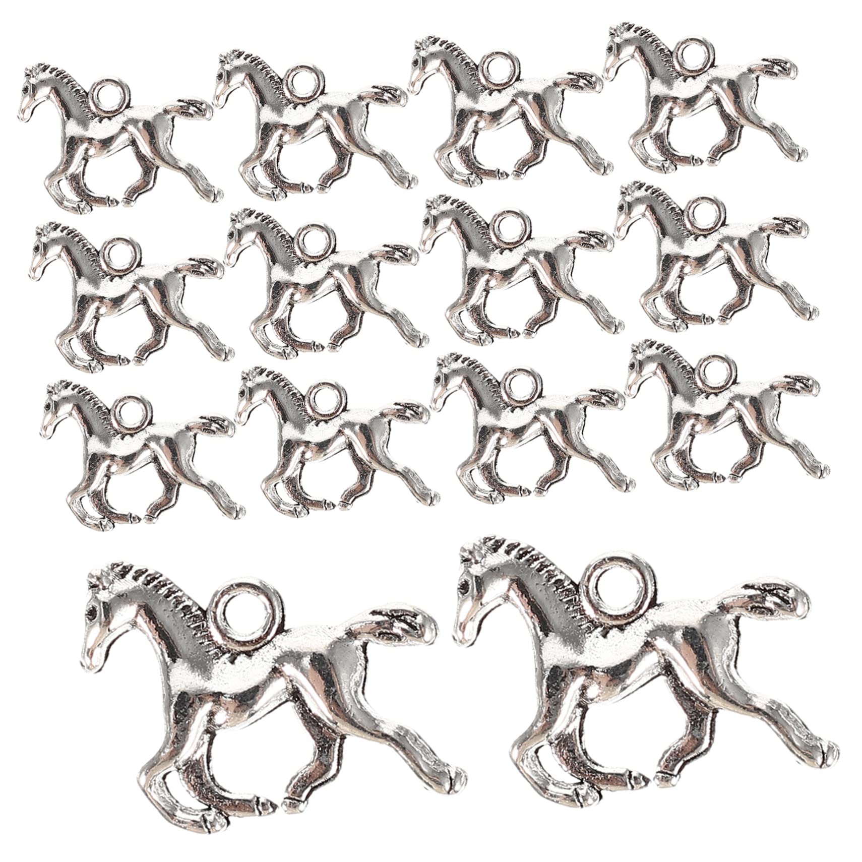 Pendentifs cheval pour bijoux DIY robustes et faciles à monter - 8