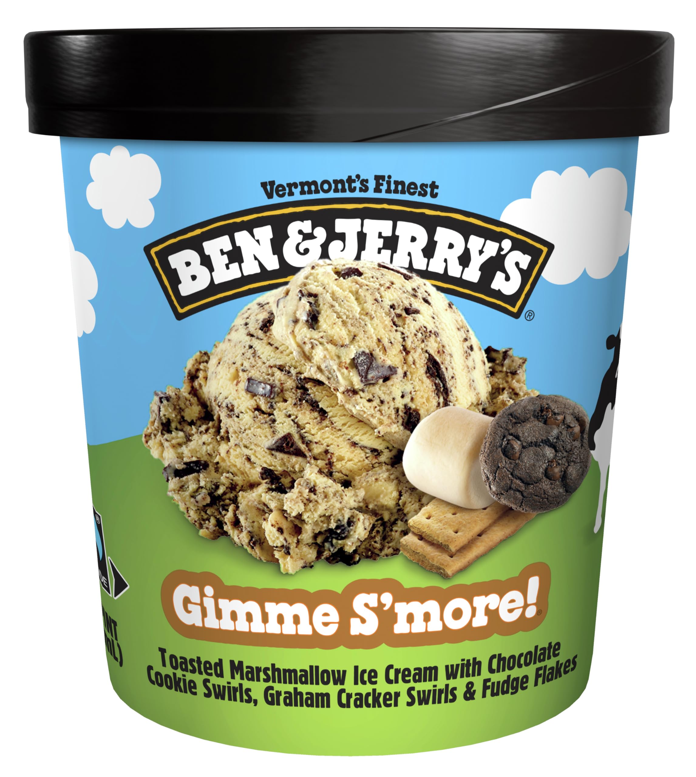 Amazon.com: Ben & Jerry's Gimmesmore Ice Cream, 16 Ounce : Grocery