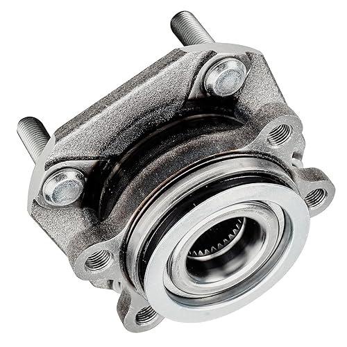 Miniatura 114 de Detroit Axle - Conjunto de cubo de rodamiento de rueda delantera para Nissan Altima 02-06 (3.5L V6)/Maxima 00-08, INFINITI I30 00-01/I35 02-04 5