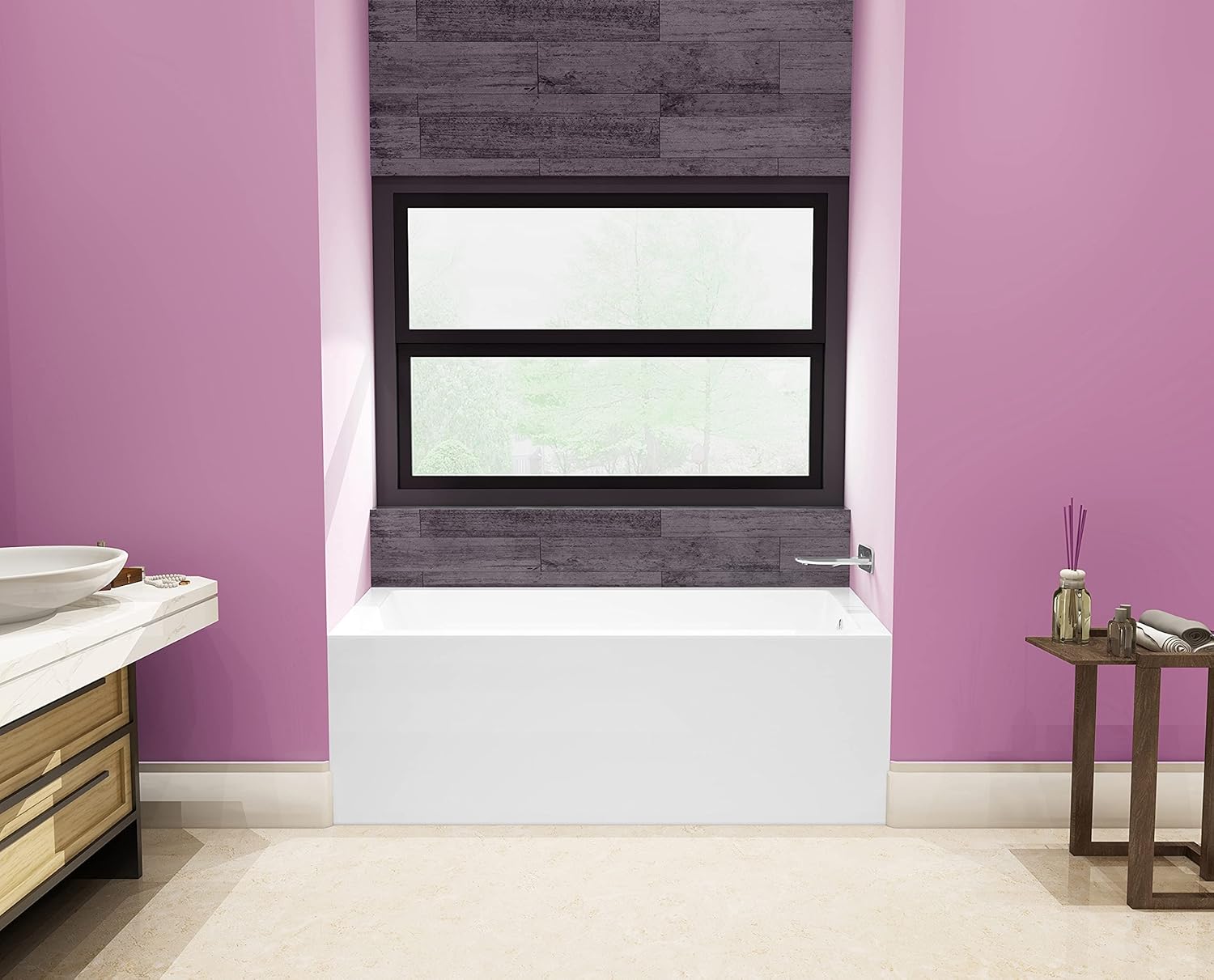 പൊട്ടിത്തെറിച്ചു view diagram of the bathtub and its components for installation