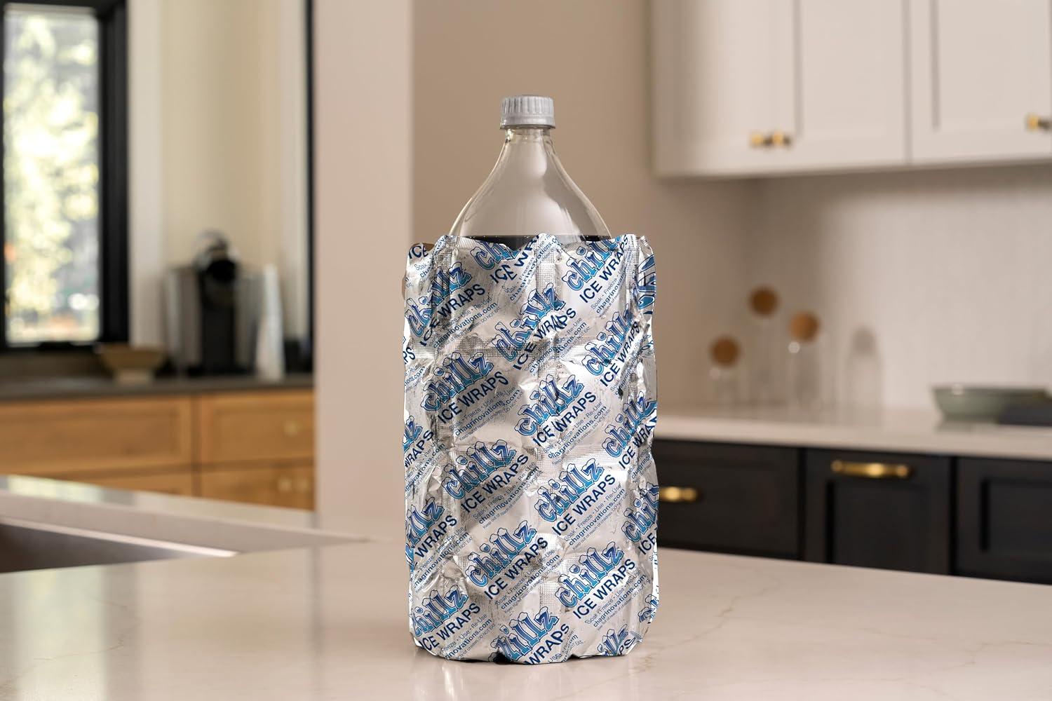 Chillz Reusable Ice Sheets – Flexible Ice Blankets for Coolers, Lunch Boxes, Shipping & Cold Therapy, Muscle Soreness Relief (Silver, Set of 2, Small (6 Cell Ice Wraps)) - Image 5