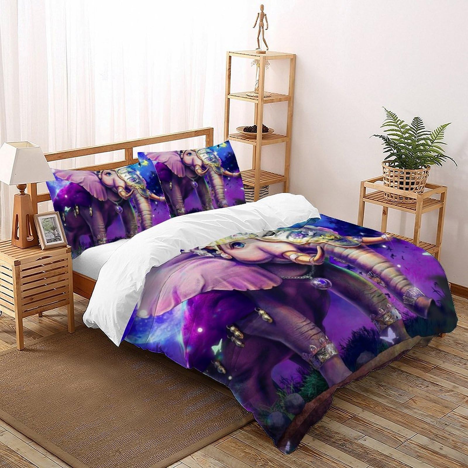 Literie housses de couette ensemble simple 2 pièces pour chambre enfant