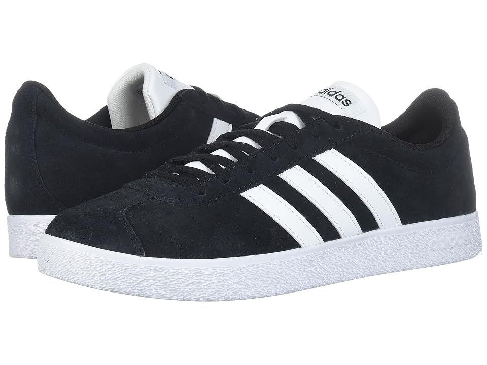 

adidas VL Court 2.0 (Black/White/White) Men's Court Shoes