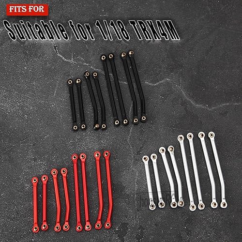 Miniatura 2 de HopsupRC Actualizaciones para 118 TRX4M, torres de choque ajustables, enlaces de suspensión de chasis, caja de transmisión de caja de cambios