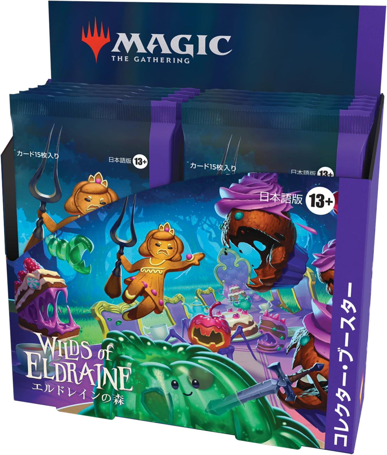 Magic: The Gathering Wilds of Eldraine Collector Booster Box - 12 Packs (Japanese Language)