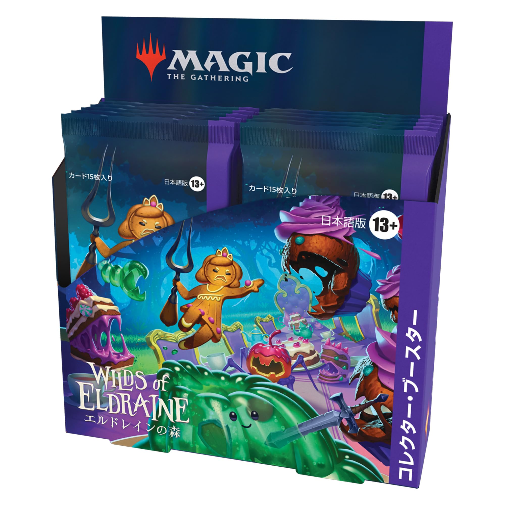 Magic: The Gathering Wilds of Eldraine Collector Booster Box - 12 Packs (Japanese Language)