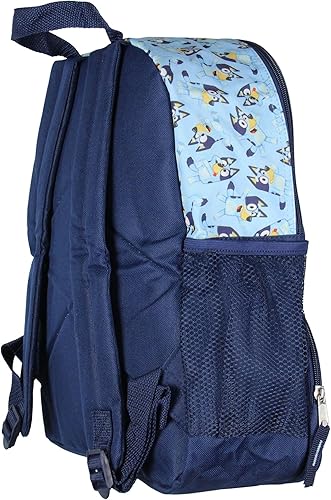 Miniatura 3 de AI ACCESSORY INNOVATIONS Bluey - Mochila de viaje escolar de 14 pulgadas para niños, con diseños de personajes elevados
