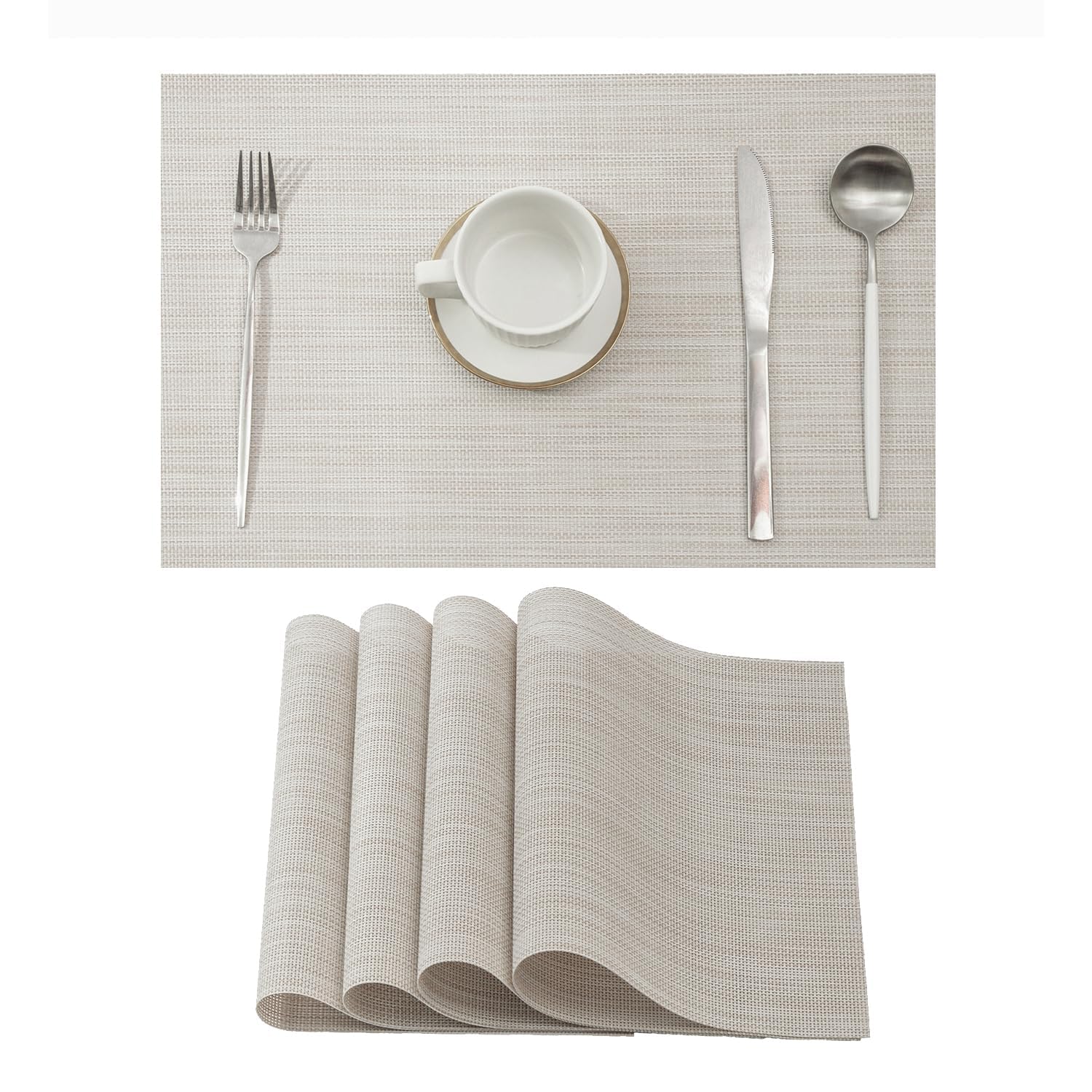 Zollyss Woven Placemats - Heat Resistant & Non-Slip -1