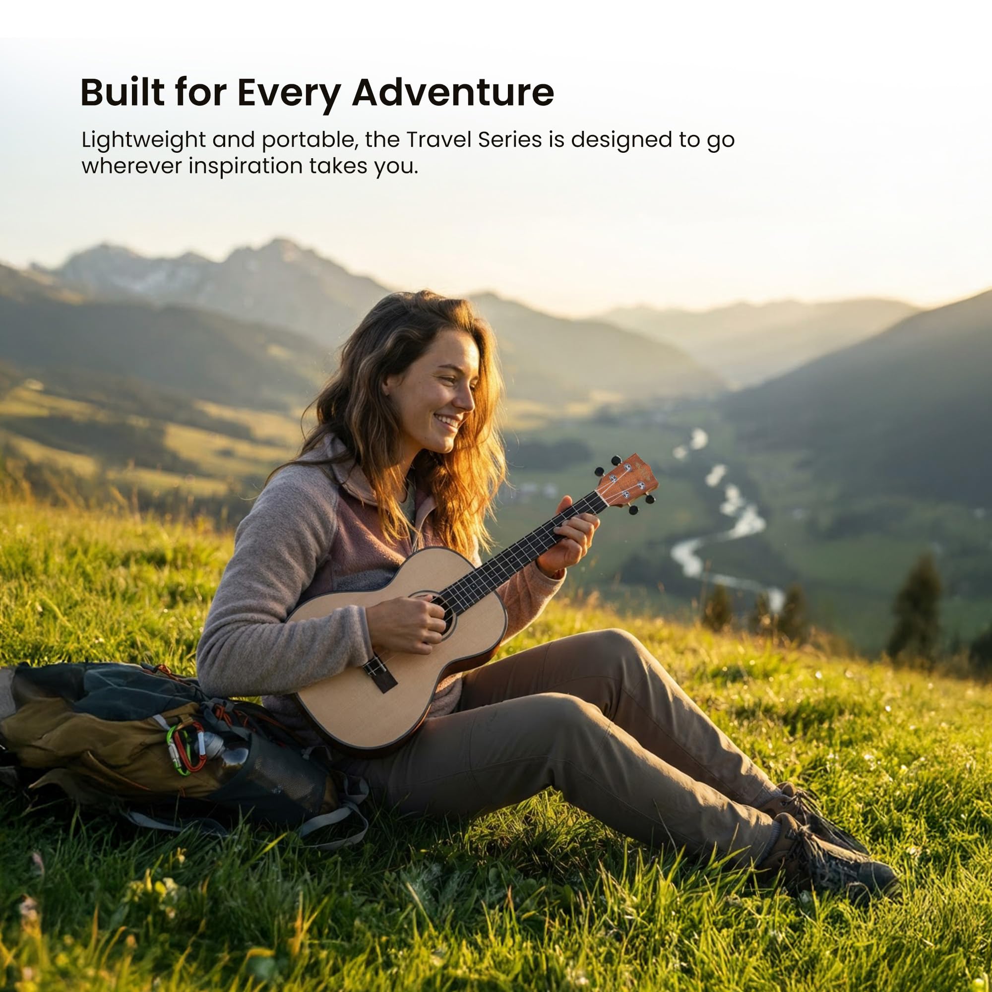 KALA (Ukeleles) - UKELELE TENOR DE KALA SERIE VIAJE TAPA MACIZA - KASSTUT-KL - 1-2 días SOLO ENViOS