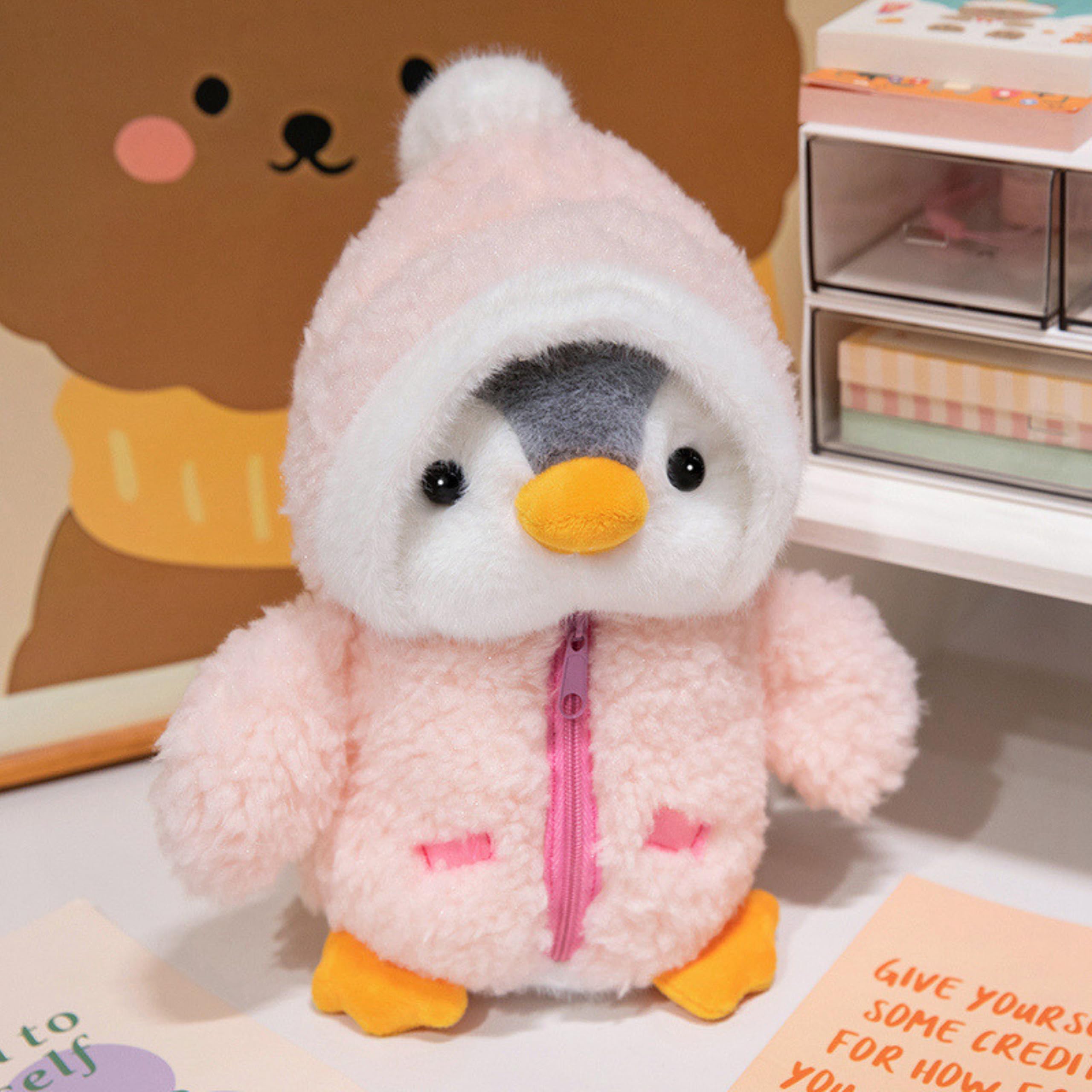 Amazon.co.jp: ペンギン ぬいぐるみ おもちゃ 可愛い モコモコ 25