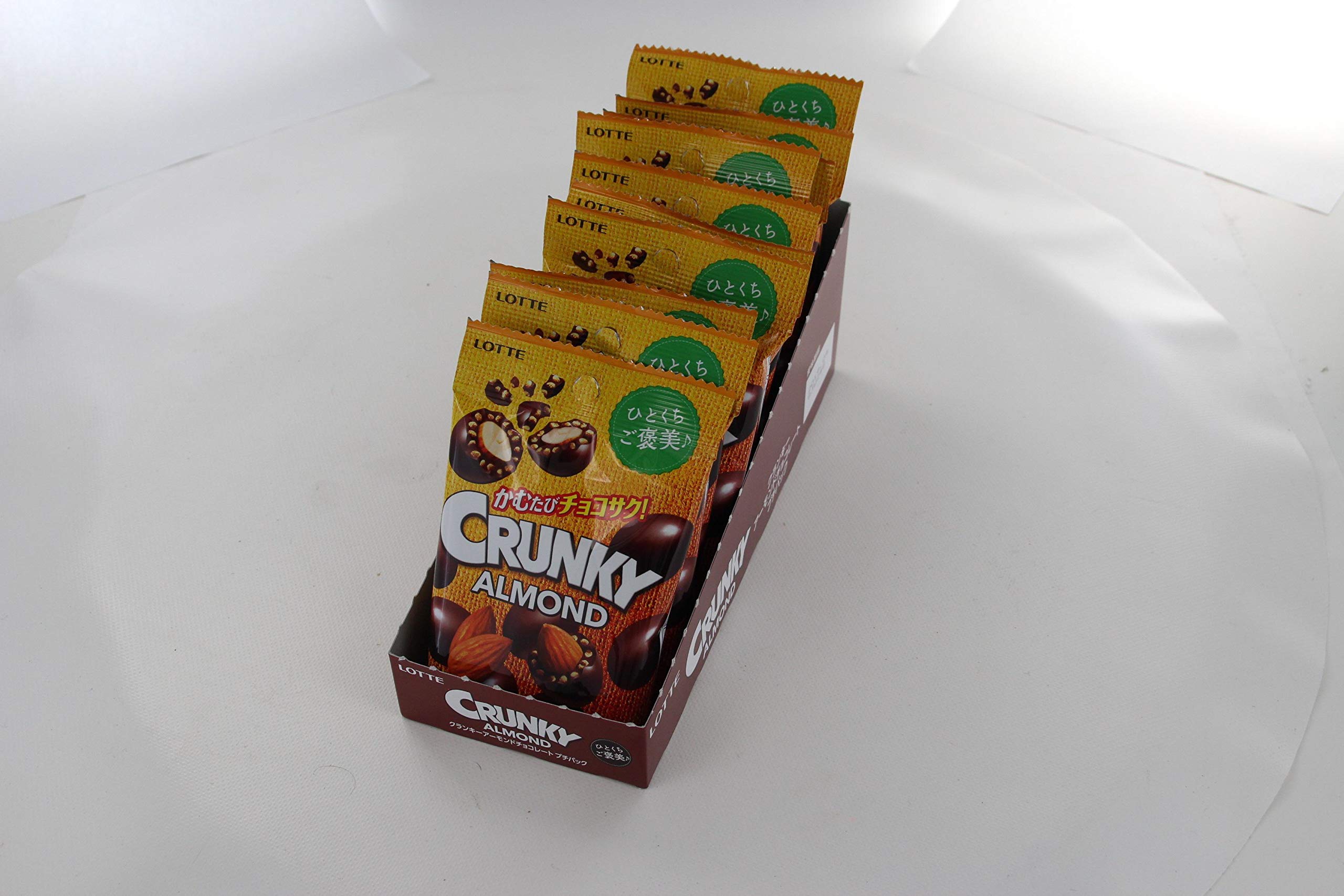 Amazon.co.jp: ロッテ クランキーアーモンドチョコレートプチパック