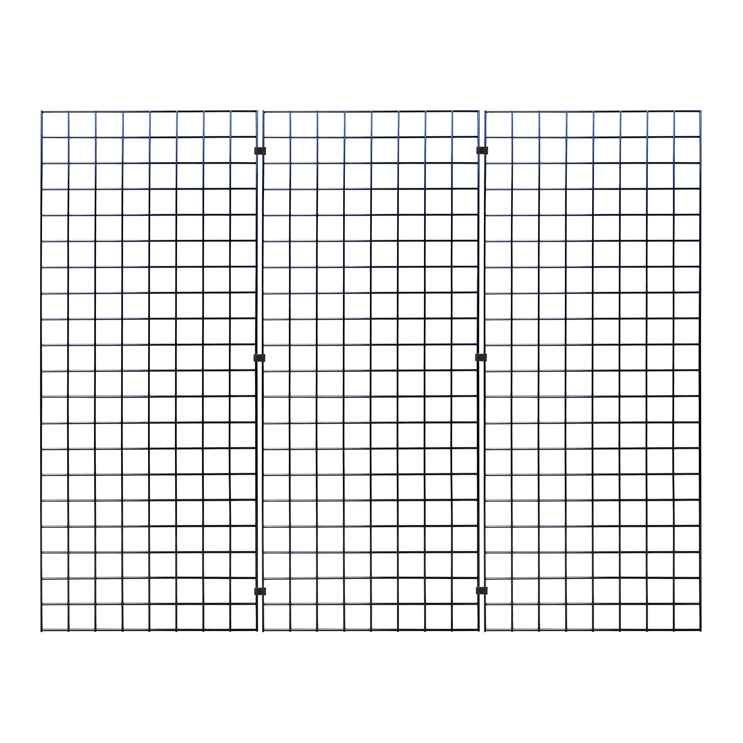 Only Hangers EZ Slide-On Gridwall Legs with Gridwall Panel - No Hardware needed- Sold in a Set of 2