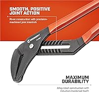 Vista 3 de Crescent Alicates de lengüeta y ranura - Mandíbula recta de 20 pulgadas