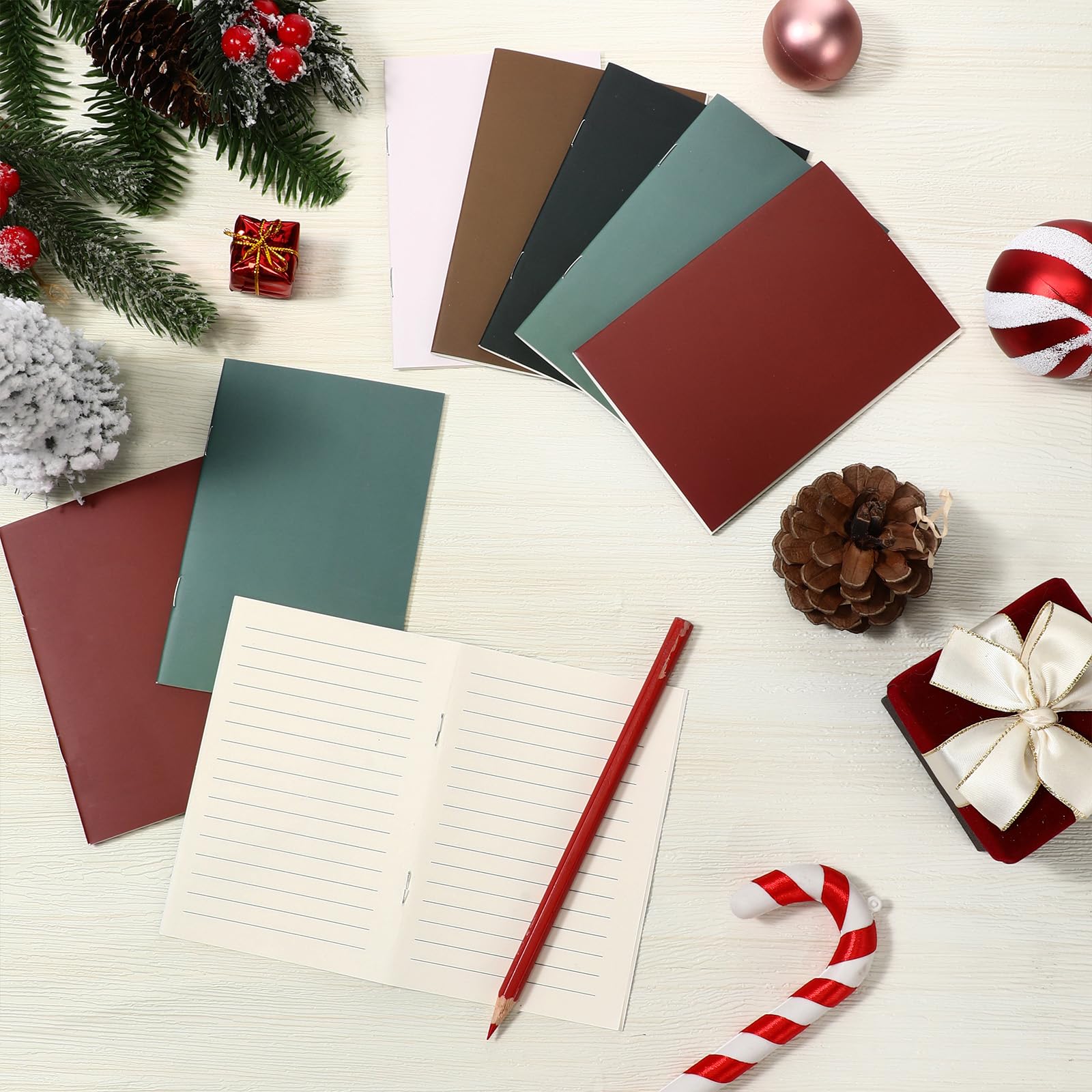 Eaasty 50 cuadernos pequeños de bolsillo pequeños para regalo de regreso a clases, cuadernos de tapa colorida, regalo de primer año para la escuela, aula, compañeros de trabajo, empleados, oficina