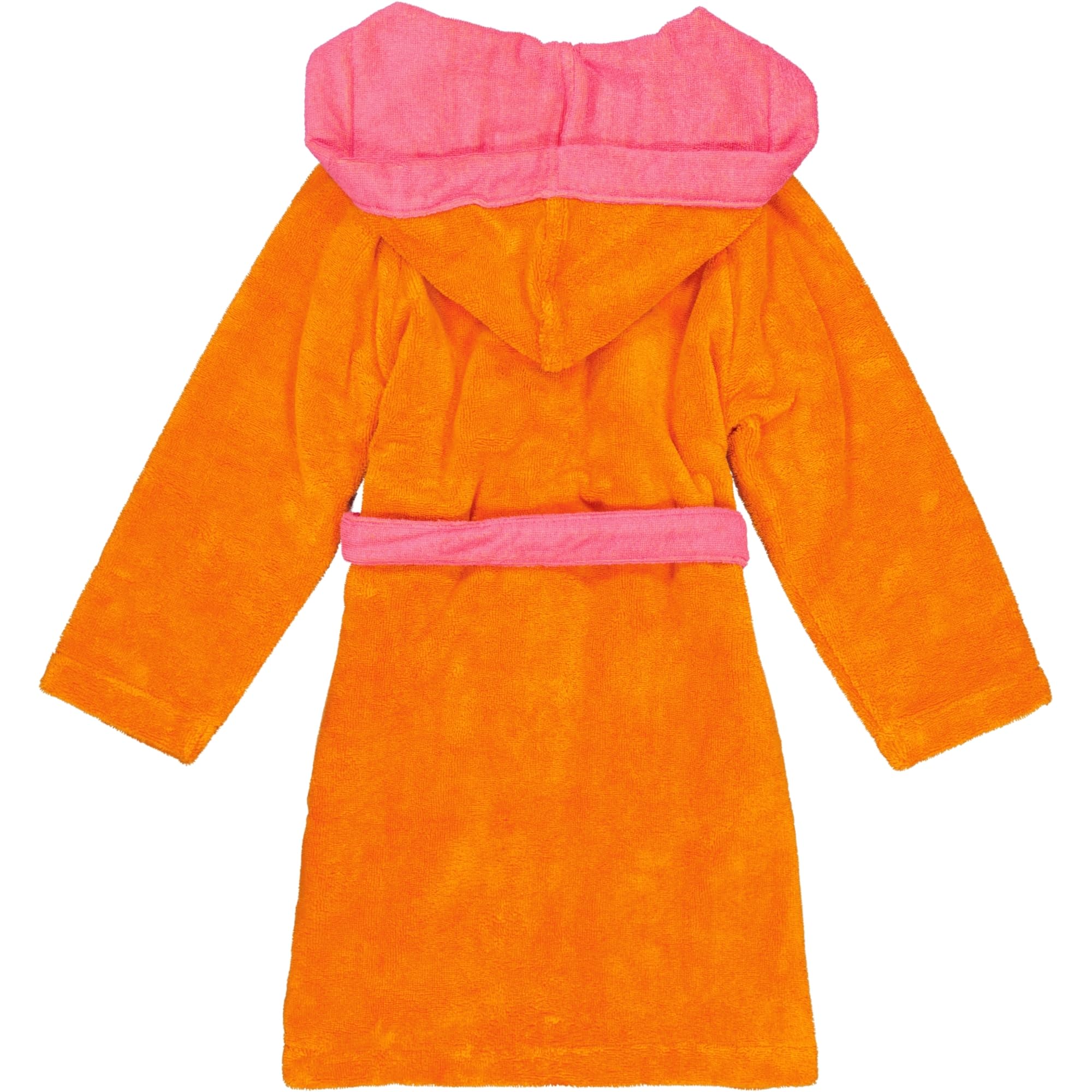 Vossen Kinderbademäntel Kinder Kapuze Bixie electric orange/prim rose - 0006