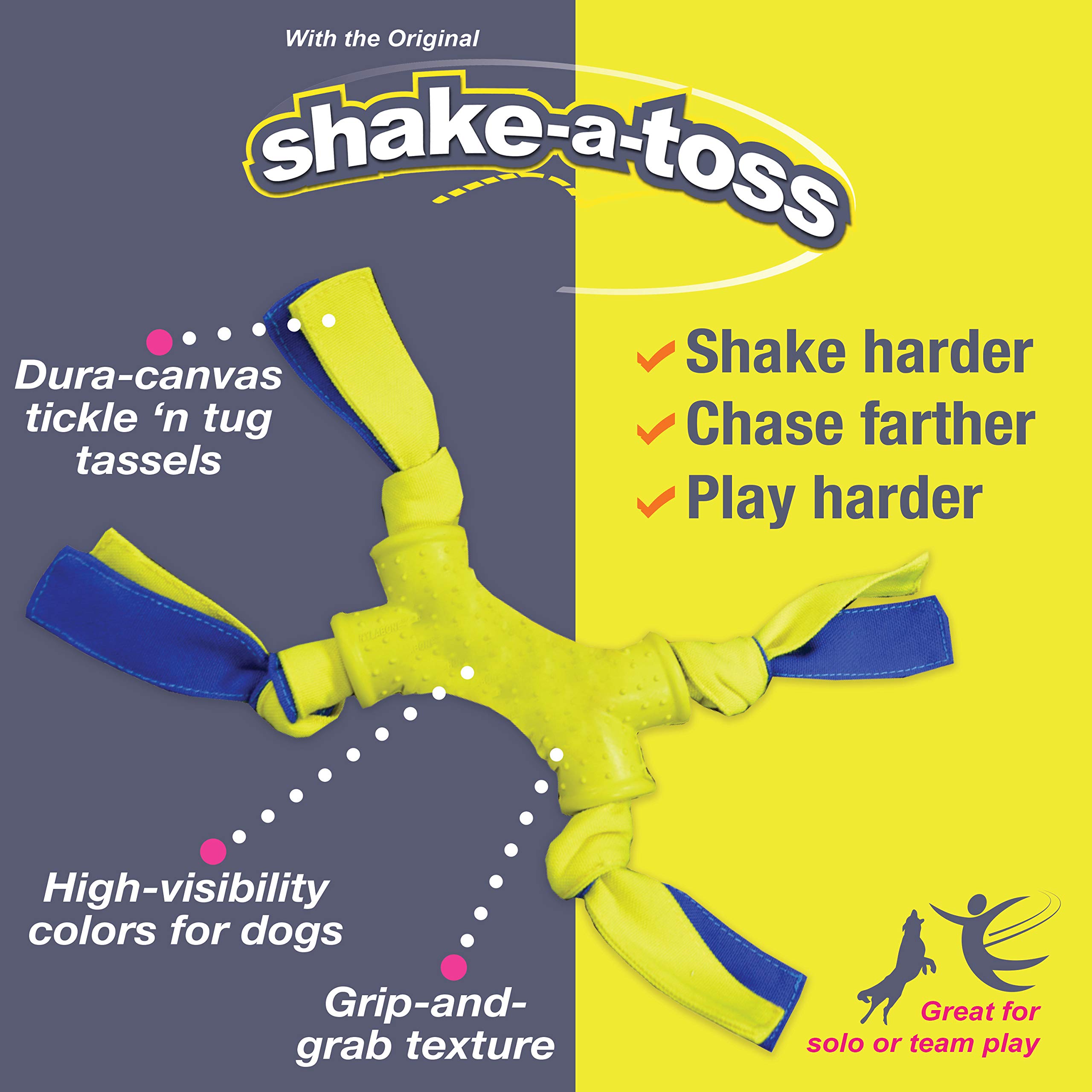 Nylabone Power Play Interaktives Apportierspielzeug für Hunde l Bereicherung Hundespielzeug für das ultimative Spielerlebnis