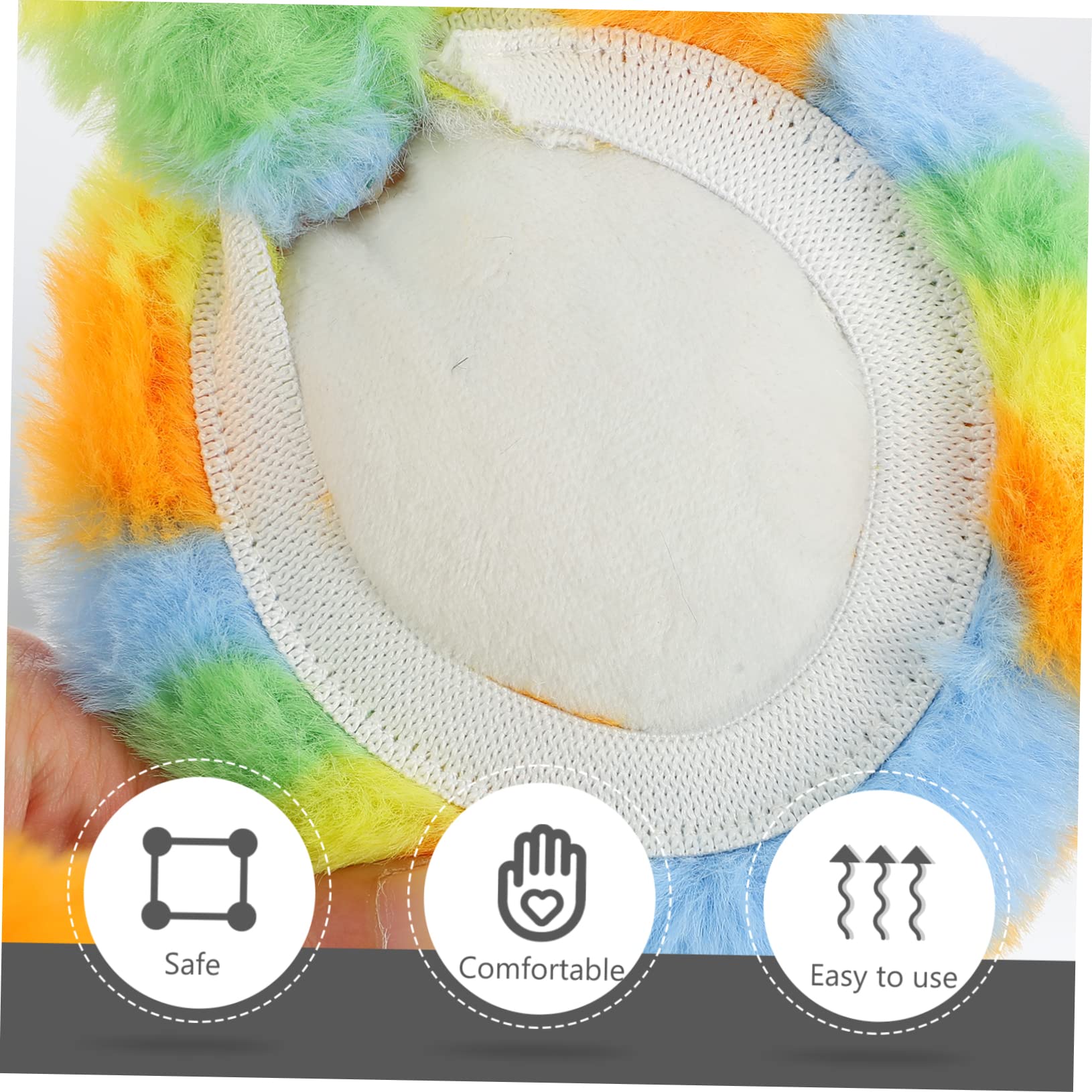 BESPORTBLE Foldable Plush Unicorn Ear Muffs Warm Winter Earmuffs Ear Cover Adorable Warmer for Outdoor Activities