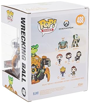 レッキングボール　Funko POPGAMES!　オーバーウォッチフィギュア Funko Pop Games: Overwatch 6 Inch Txc Wrecking Ball NYCC Exc