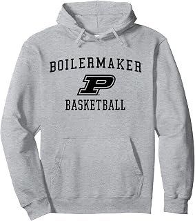 Purdue University Boilermakers Basketball Pullover Hoodie