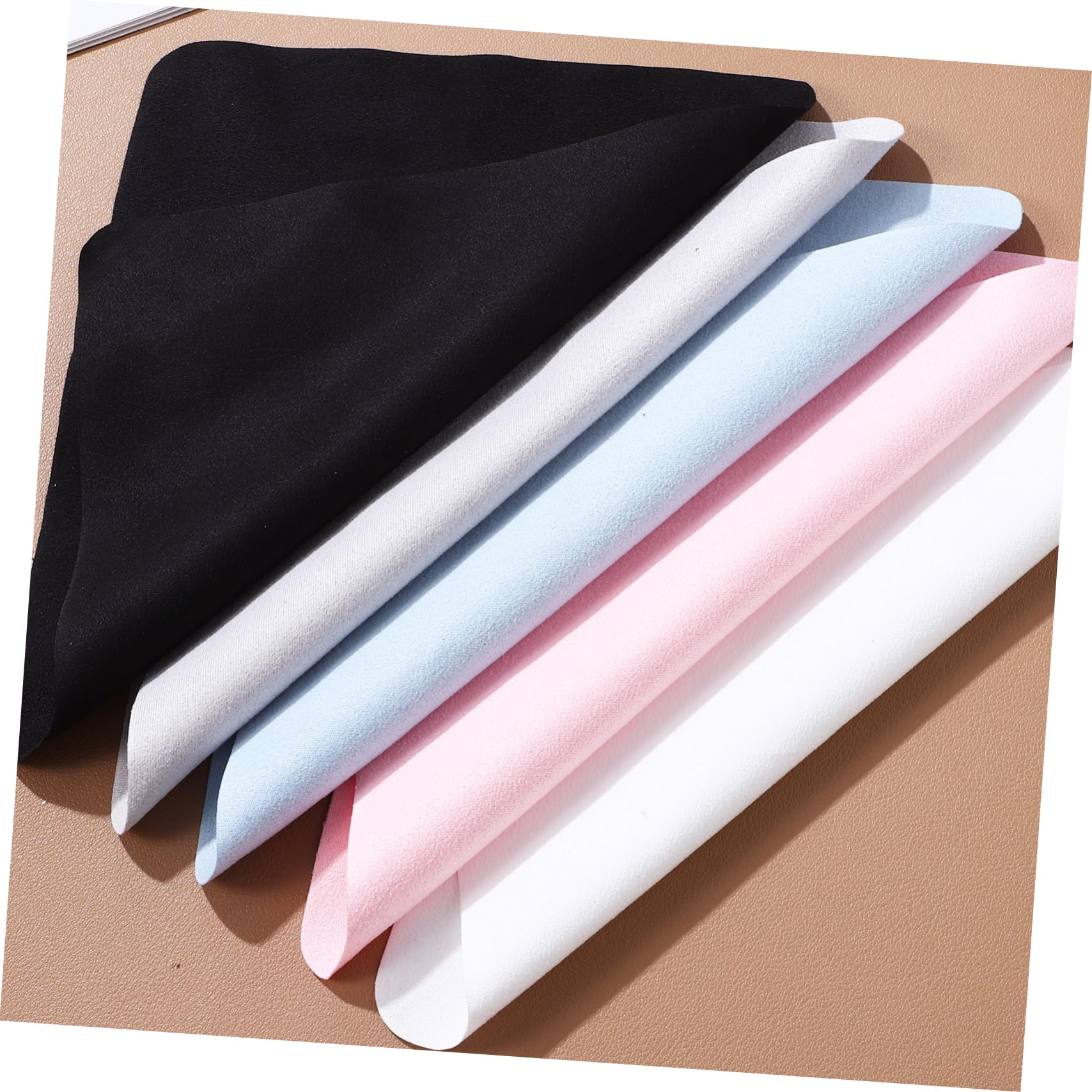 Healeved 20pezzi Panno in Microfibra Per Pulizia Schermo Panno Per Pulizia Occhiali Kit Occhiali Panni Microfibra Asciugatura Rapida Portatile