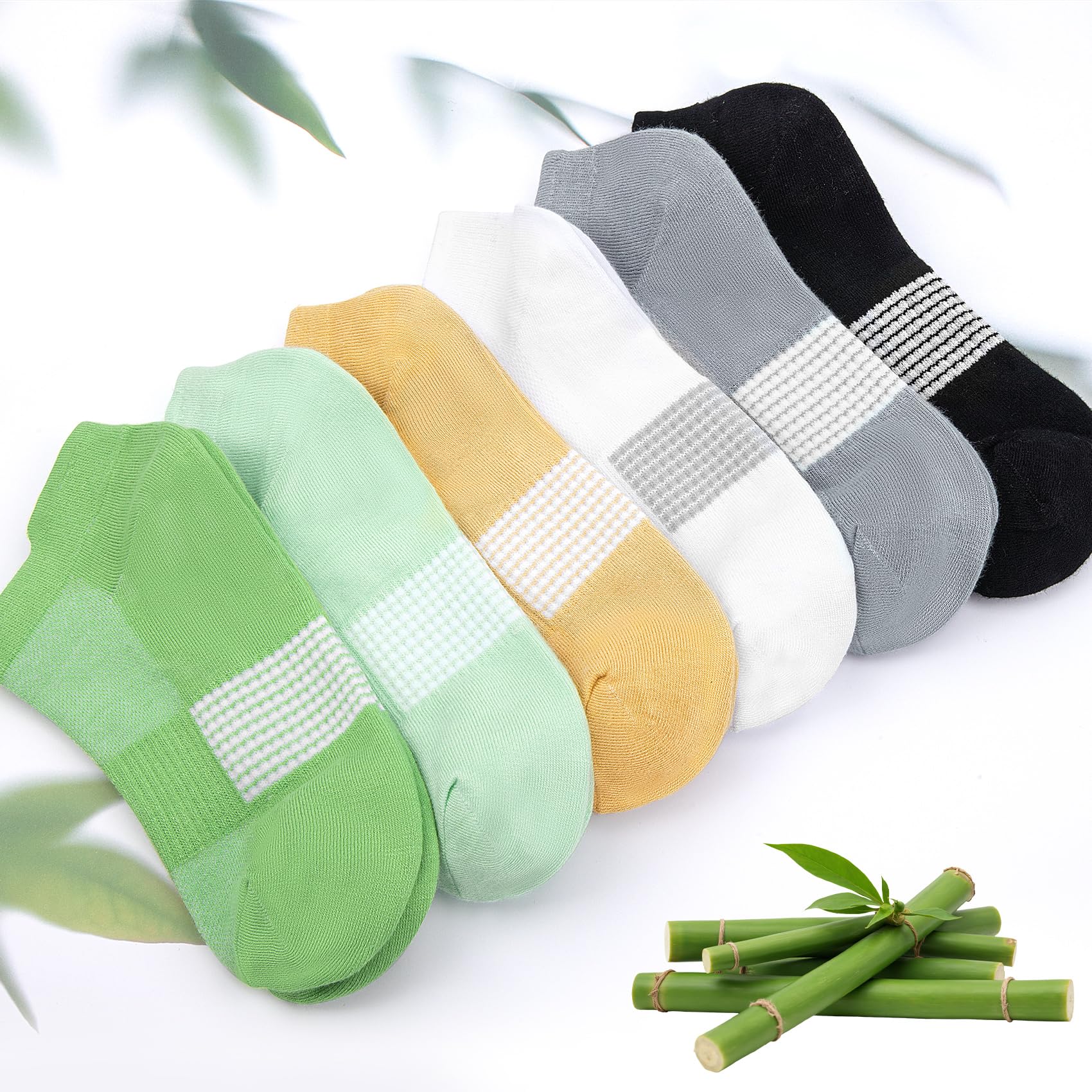 Wostock women socks black 6colors pairs