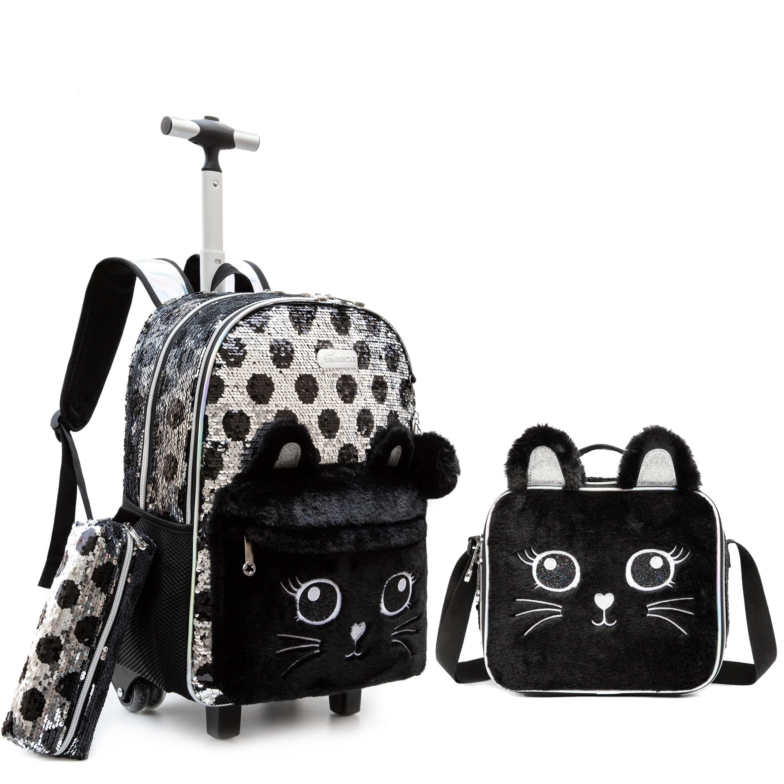 HTgroce Mochila Escolar Con Ruedas Mochilas Escolares Con Ruedas Mochila Con Ruedas Niña 8 años
