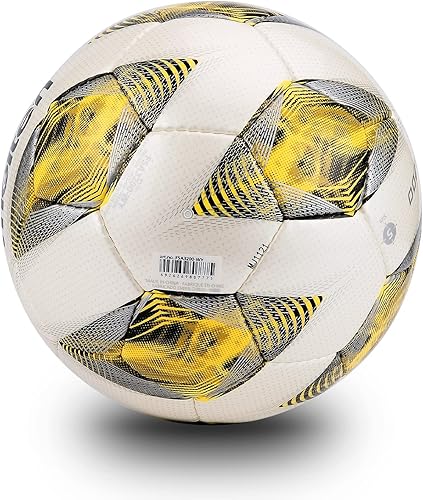 Miniatura 2 de Molten Soccer F5A3200 Pelota de competición de cuero suave para jugador profesional, amante del fútbol, pelota de entrenamiento deportiva, talla 5#