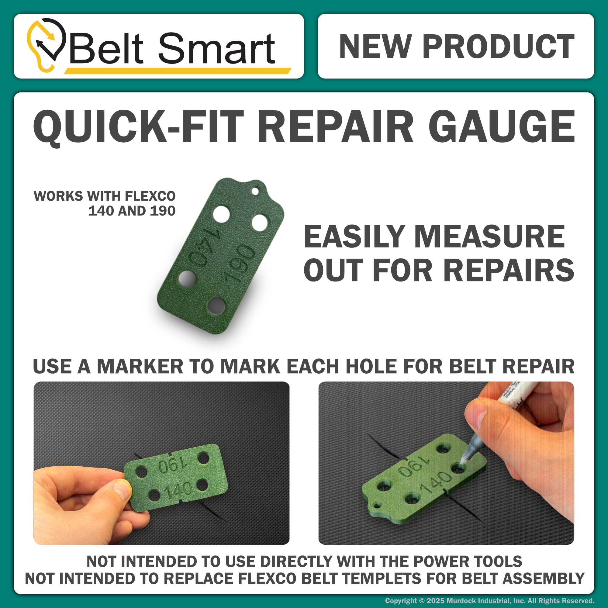 Genuine Flexco 190E Quick-Fit Conveyor Belt Fasteners | #20001 | Steel | Box of 25 Genuine Flexco 190E Quick-Fit Conveyor Belt Fasteners | #20001 | Steel | Box of 25