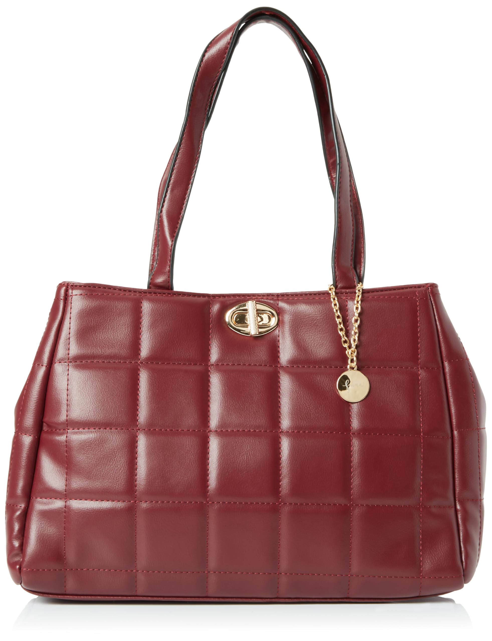 NAEMI Women's Handbag Shopper, Cherry red, One Size