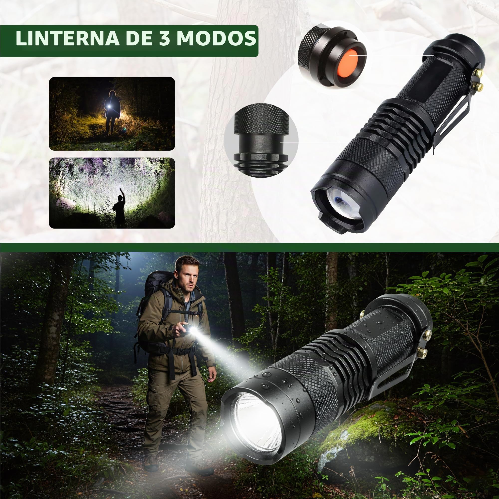Kit de supervivencia 20 en 1, equipo de emergencia, kit de supervivencia militar de alta calidad, paquete de supervivencia, mochila de emergencia llena, equipo para exteriores, set de supervivencia