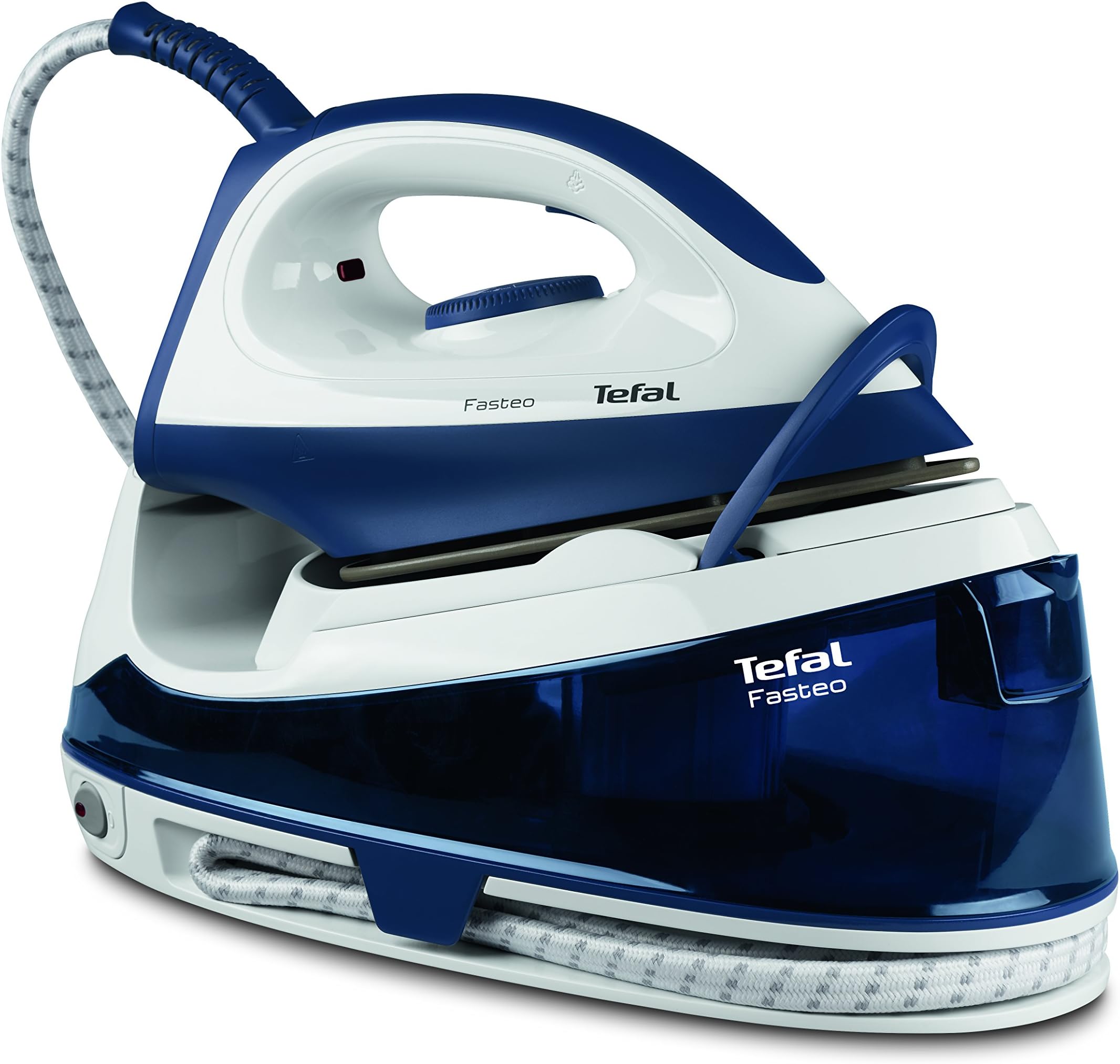 Tefal Fasteo Steam Generator Iron, 2200 Watt, Blue, SV6040