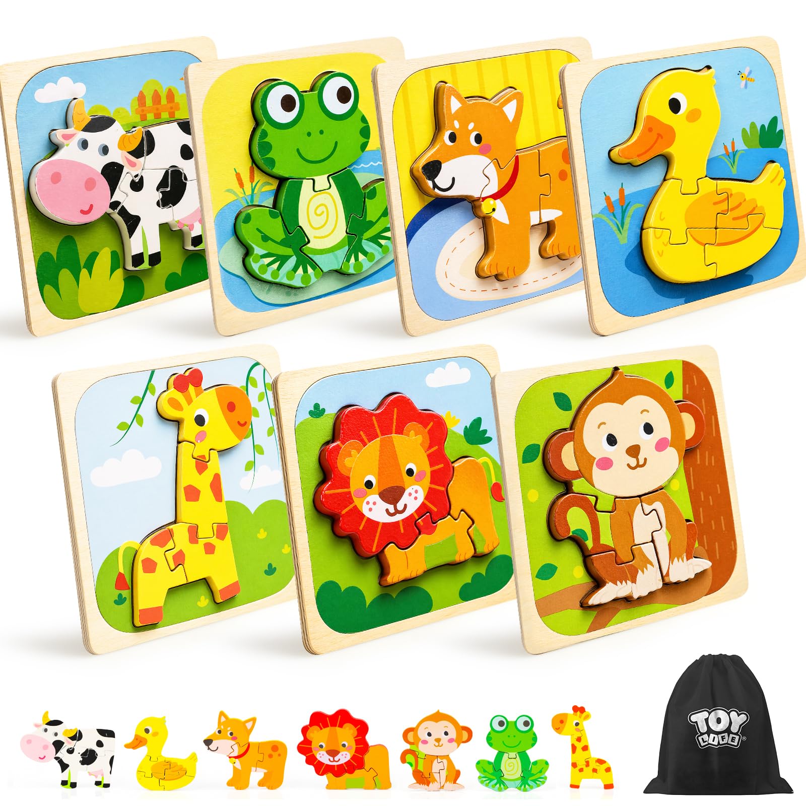 TOY Life 7 Animals Puzzle