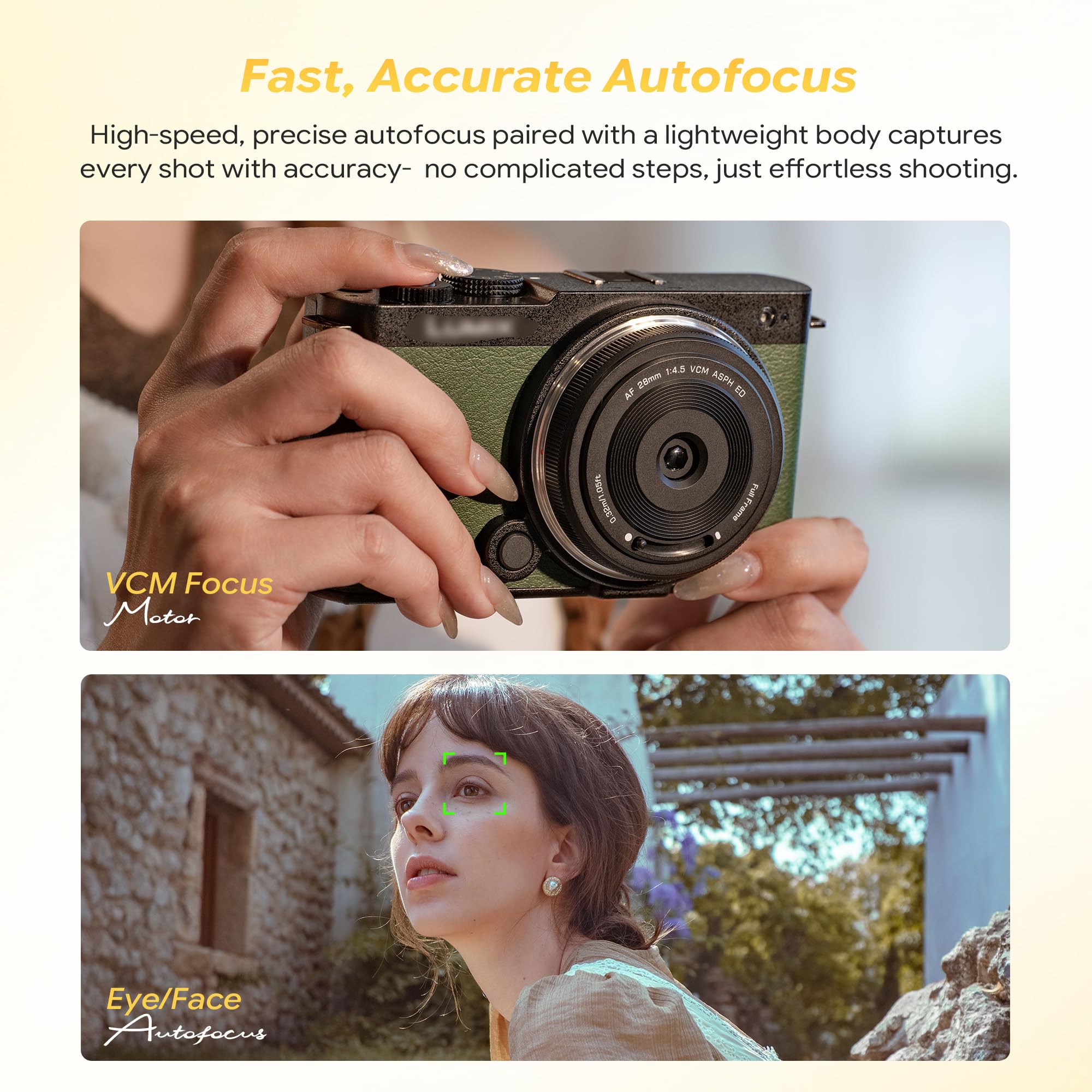 Amazon.co.jp: VILTROX 28mm F4.5 パンケーキレンズ、フルフレーム