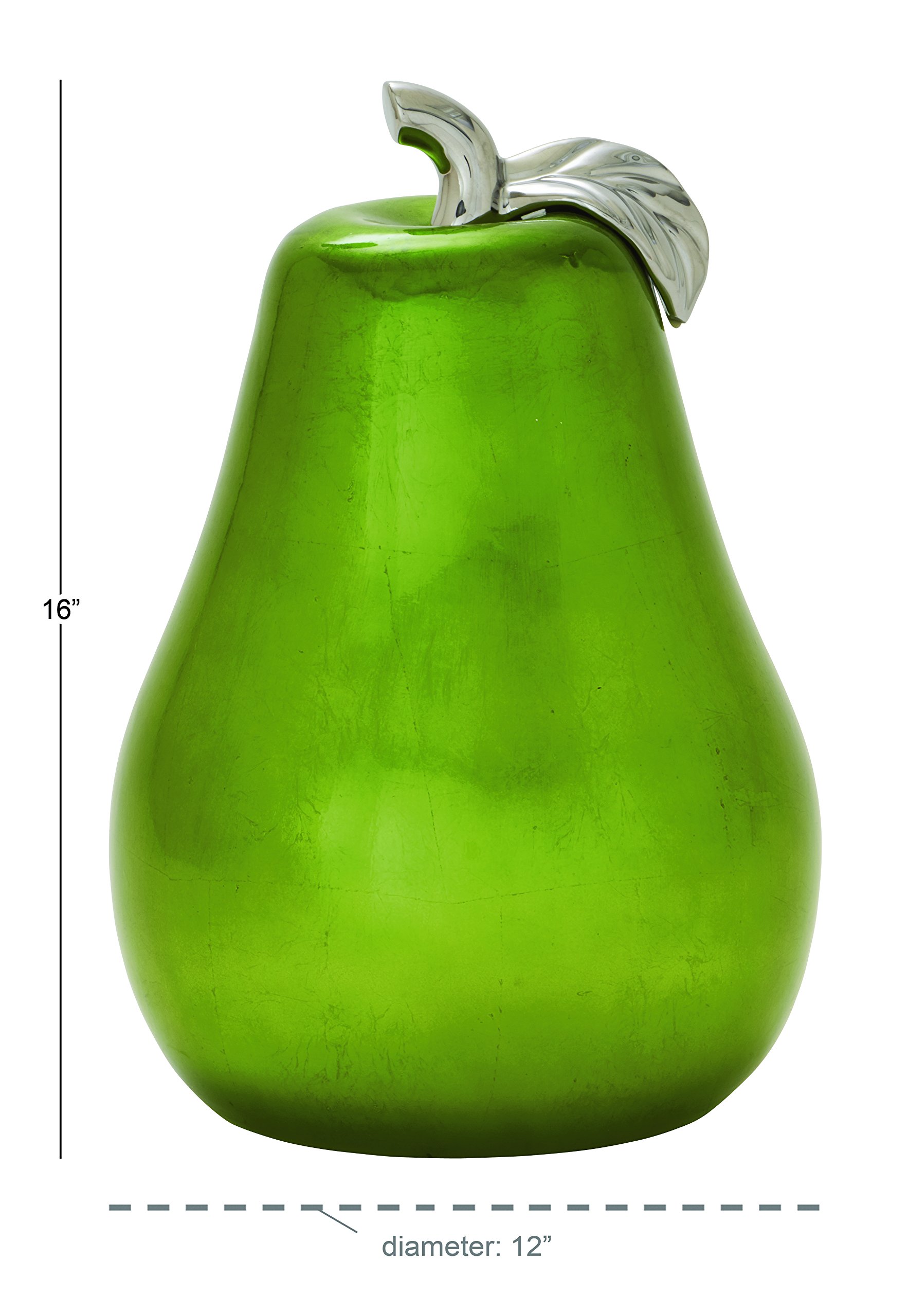 Amazon.com: Deco 79 Ceramic Fruit Pear Sculpture, 12