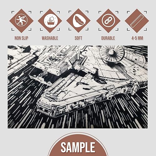 Starwars - Alfombra de suelo Starwars, Starwars, Estrella de la Muerte RECB919.1 (31 x 47 pulgadas) 31.5 x 47.2 in Starwars - Alfombra de suelo Starwars, Starwars, Estrella de la Muerte RECB919.1 (31 x 47 pulgadas) 31.5 x 47.2 in