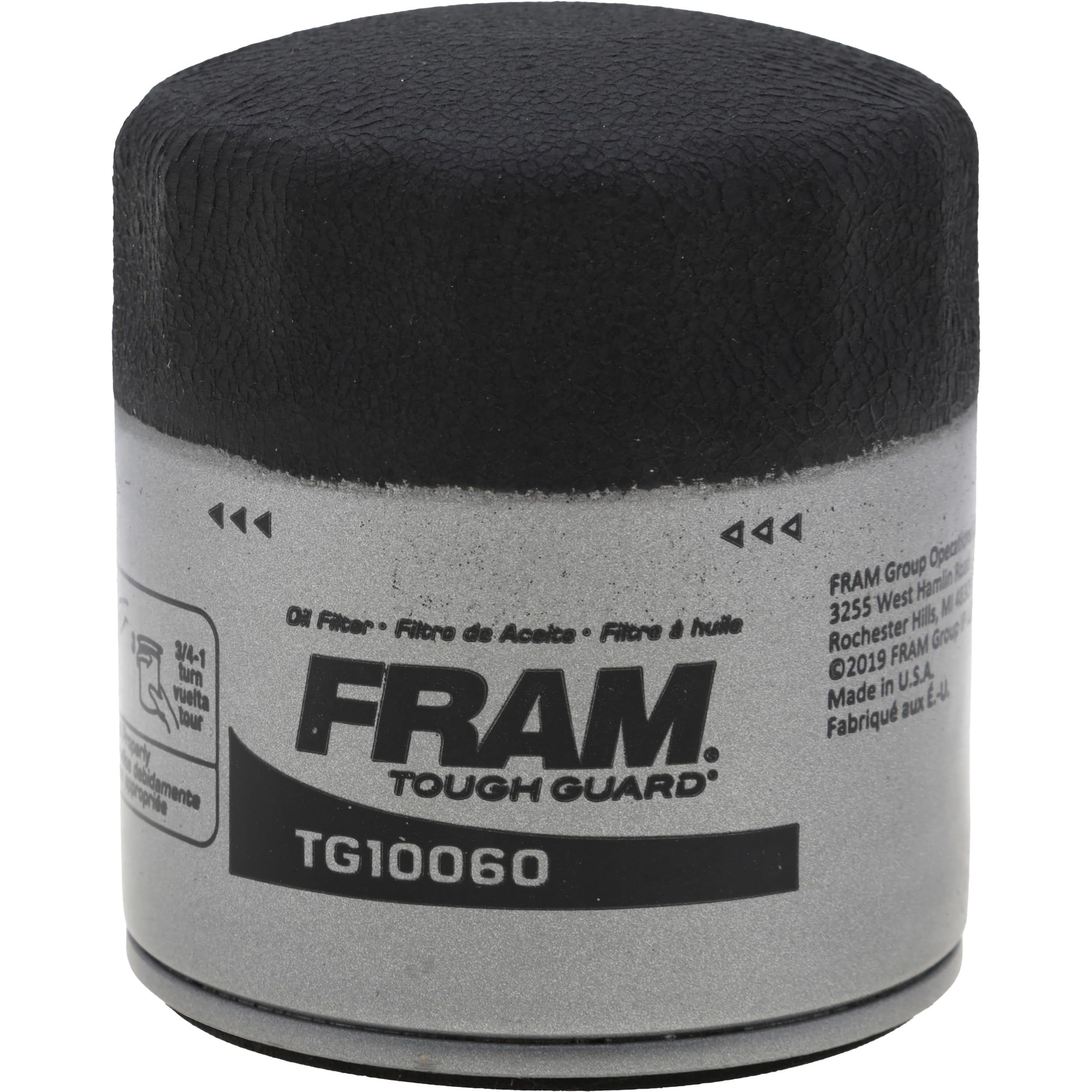 FRAM Tough Guard TG10060, filtro de aceite de intervalo de cambio de 15 K