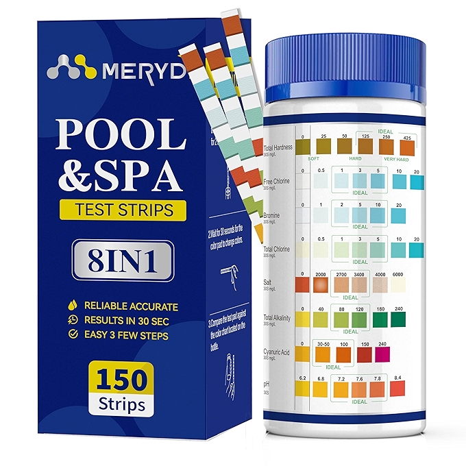 7种项目游泳池水质测试条