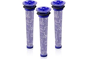 3-Pack Pre Filters Compatible With Dyson V6 V7 V8 DC58 DC59 Vacuums