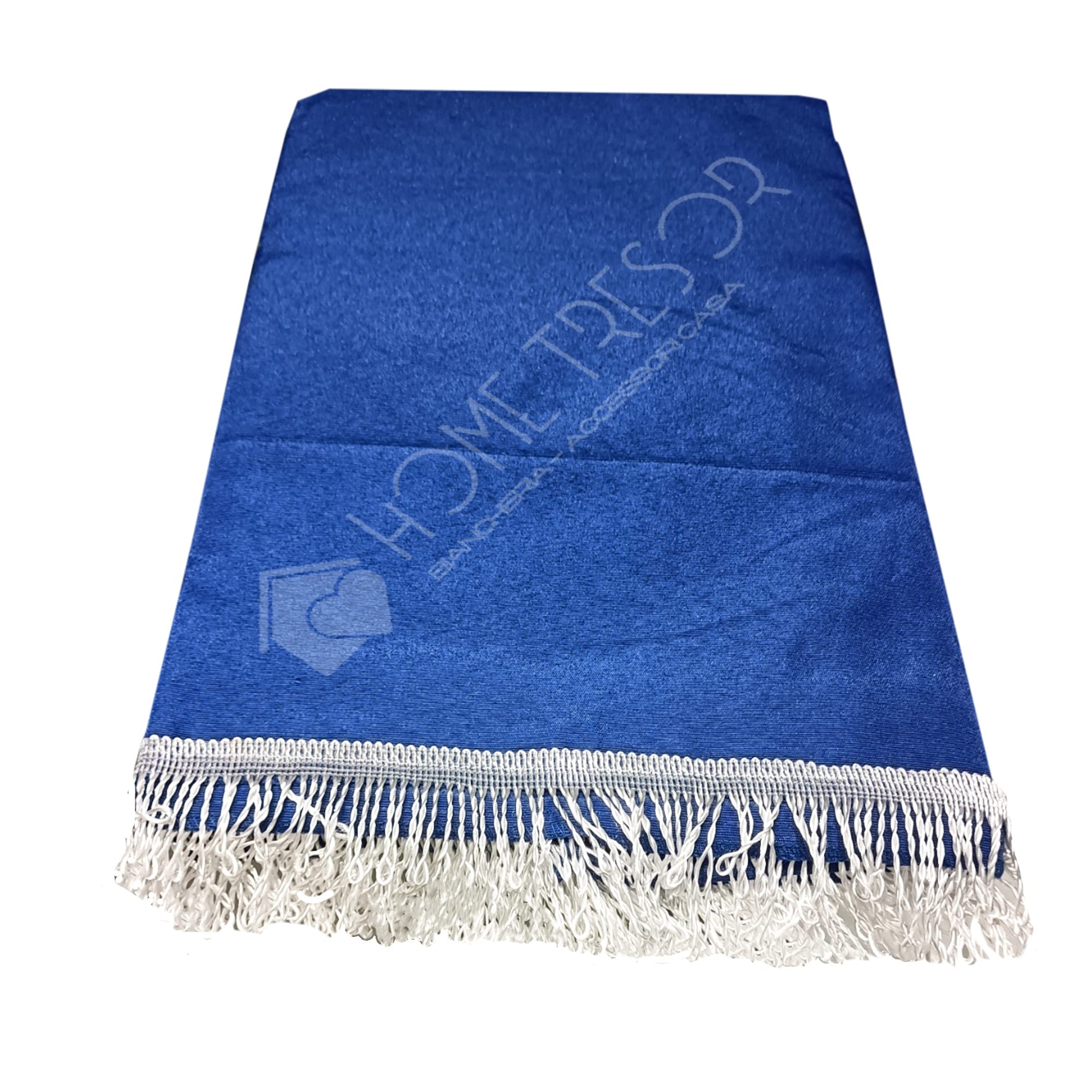 Home Tresor - Tenda da Sole da Esterno per Balcone/Terrazzo/Veranda con Anelli e Ganci per Applicazione, Resistente e Lavabile, 100% Poliestere, Tinta Unita Blu cm. 200x300