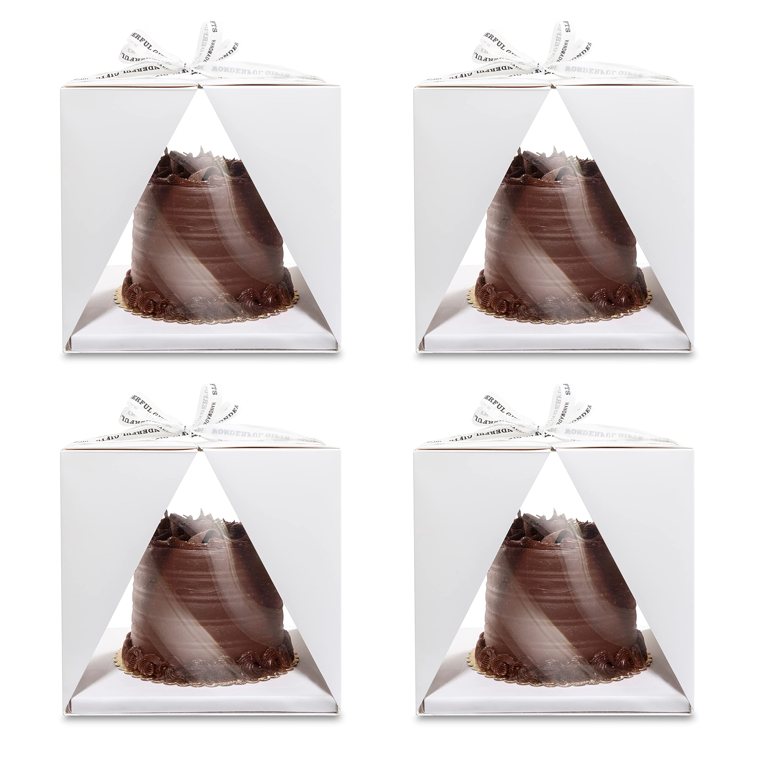 Savlore Reinforced Clear Cake Box 4 Pack 10 X Inch | Desertcart Sri Lanka