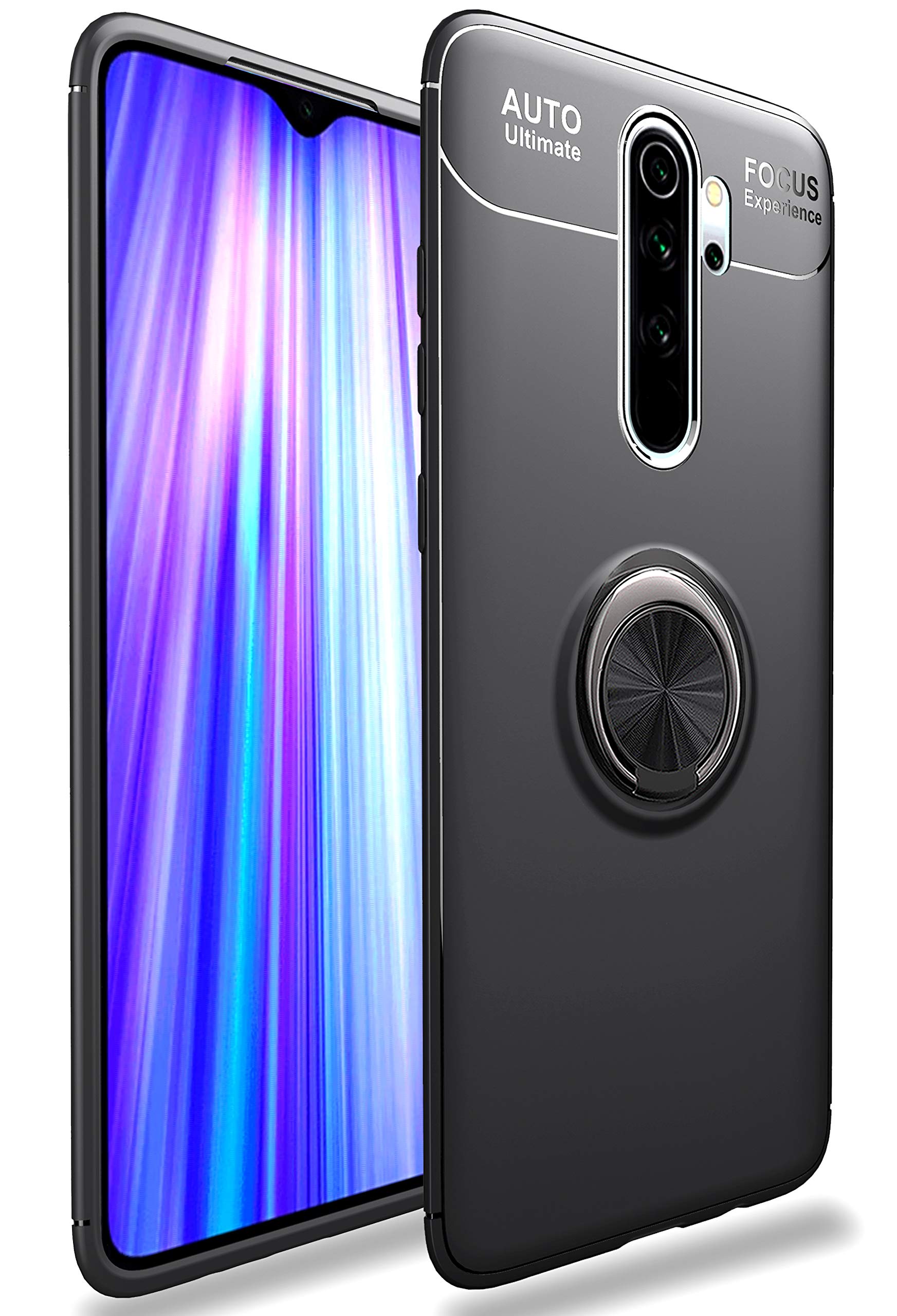 Bounceback Back Cover For Redmi Note Pro Rubber Black