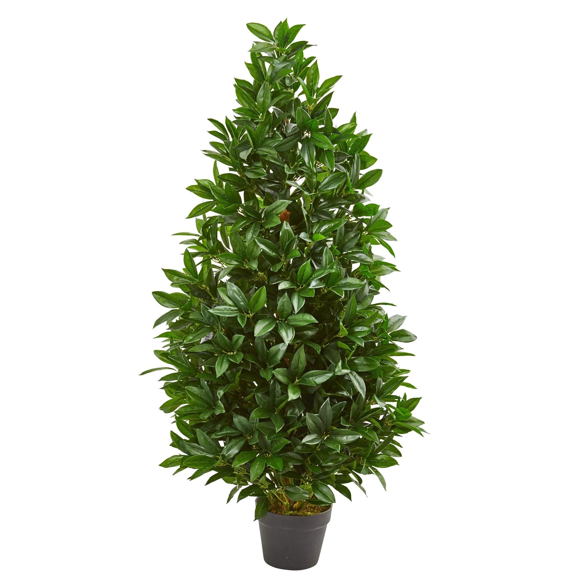 4' Bay Leaf Artificial Topiary Tree Uv Resistant (Indoor/Outdoor)
